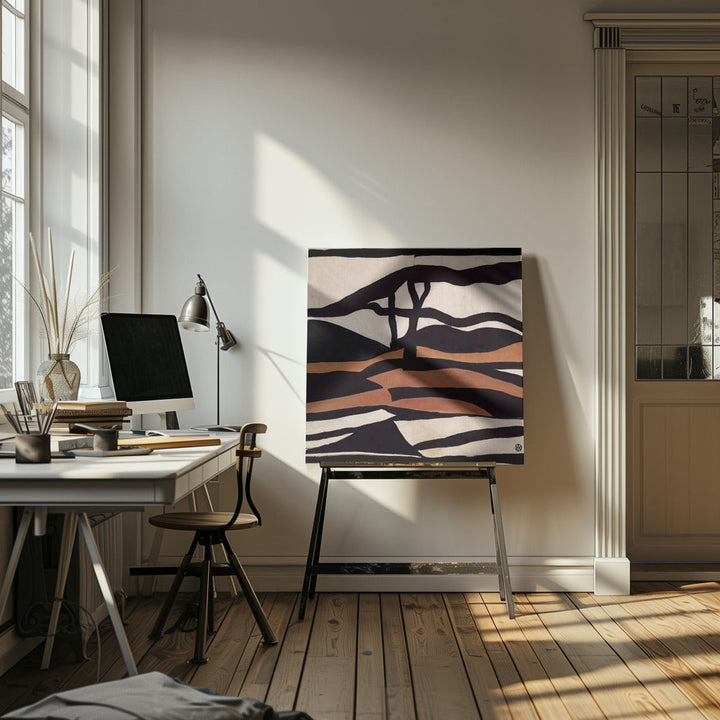 Pilgrimage - Square Stretched Canvas, Poster or Fine Art Print I Heart Wall Art