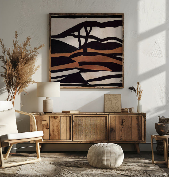 Pilgrimage - Square Stretched Canvas, Poster or Fine Art Print I Heart Wall Art