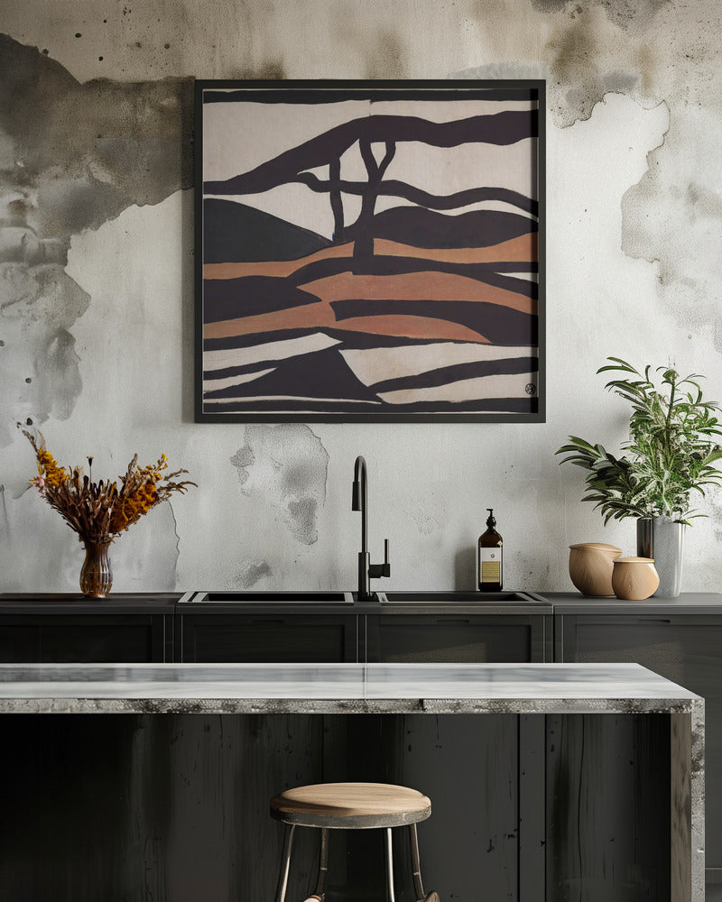 Pilgrimage - Square Stretched Canvas, Poster or Fine Art Print I Heart Wall Art