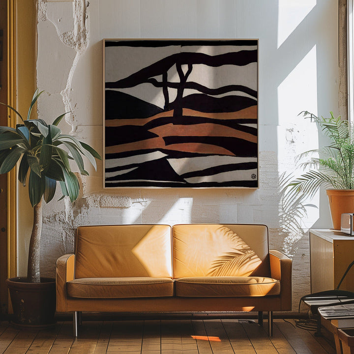 Pilgrimage - Square Stretched Canvas, Poster or Fine Art Print I Heart Wall Art