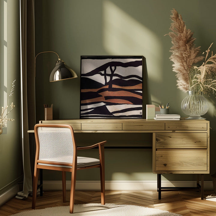 Pilgrimage - Square Stretched Canvas, Poster or Fine Art Print I Heart Wall Art