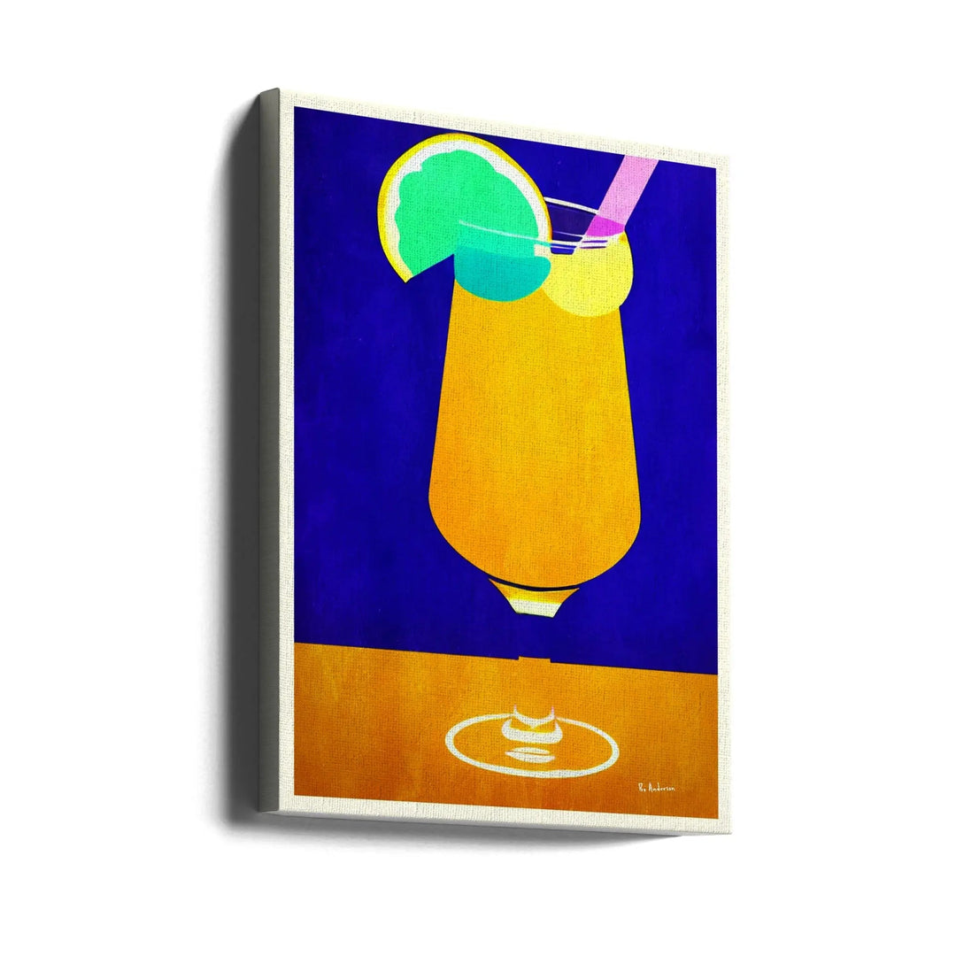 Pina Colada - Stretched Canvas, Poster or Fine Art Print I Heart Wall Art