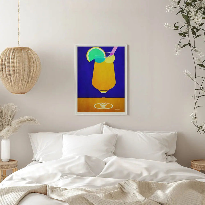 Pina Colada - Stretched Canvas, Poster or Fine Art Print I Heart Wall Art