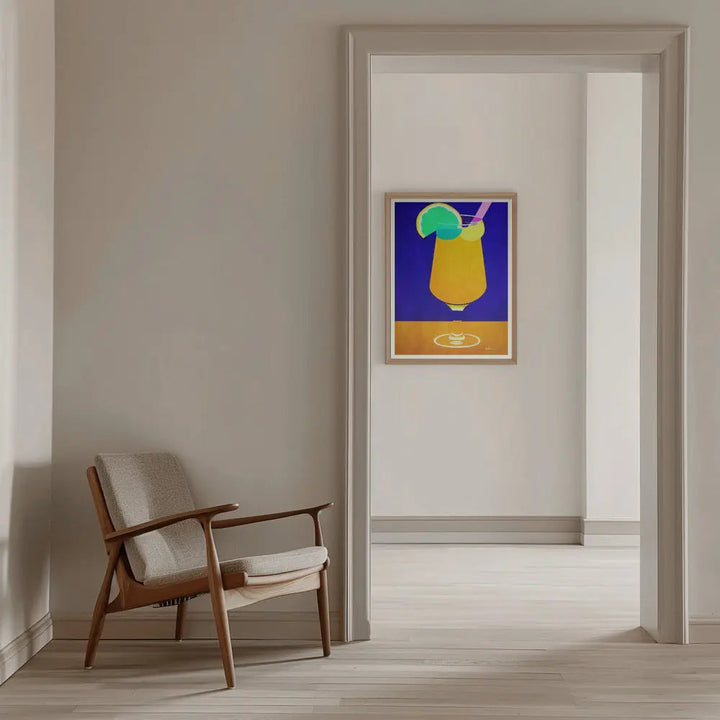 Pina Colada - Stretched Canvas, Poster or Fine Art Print I Heart Wall Art