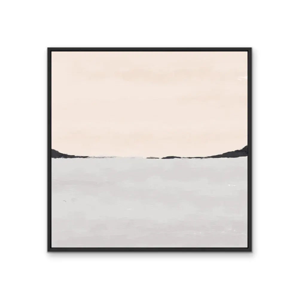 Pink and Grey Mountain Landscape 2 - Artwork By Paint It Black Studio - Stretched Canvas Canvas Print or Framed Art Print I Heart Wall Art Australia 