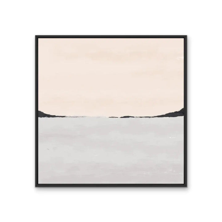 Pink and Grey Mountain Landscape 2 - Artwork By Paint It Black Studio - Stretched Canvas Canvas Print or Framed Art Print I Heart Wall Art Australia 