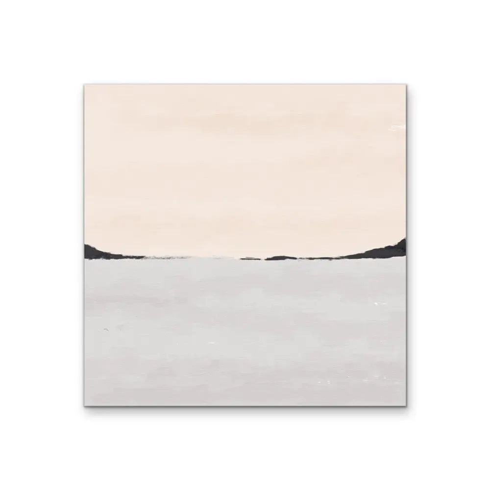 Pink and Grey Mountain Landscape 2 - Artwork By Paint It Black Studio - Stretched Canvas Canvas Print or Framed Art Print I Heart Wall Art Australia 