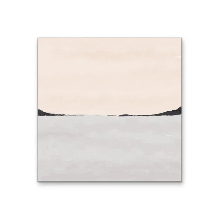 Pink and Grey Mountain Landscape 2 - Artwork By Paint It Black Studio - Stretched Canvas Canvas Print or Framed Art Print I Heart Wall Art Australia 