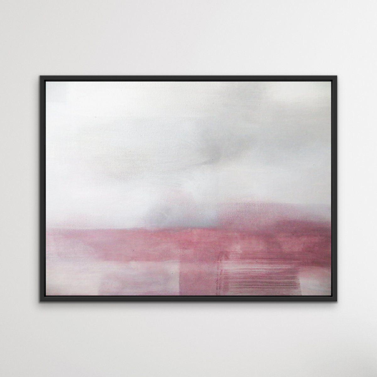 Pink Horizon - Pink Surreal Abstract Landscape Print I Heart Wall Art Australia 