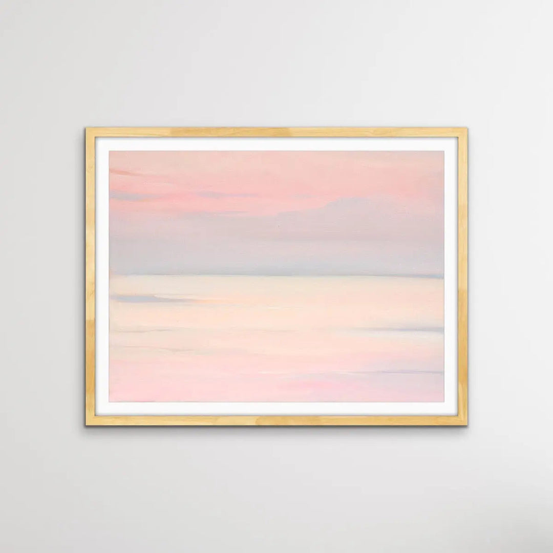 Pink Lit Dawn I Heart Wall Art Australia 