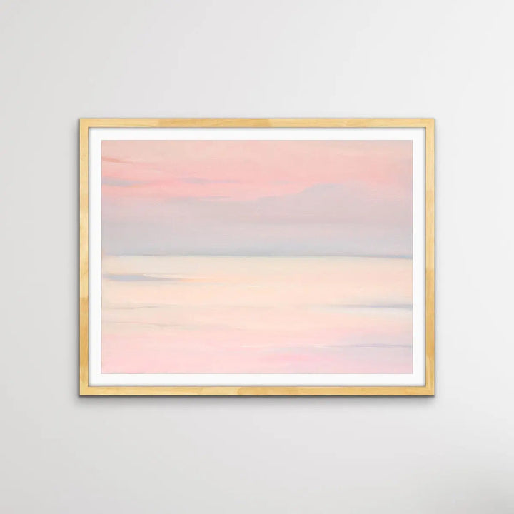 Pink Lit Dawn I Heart Wall Art Australia 