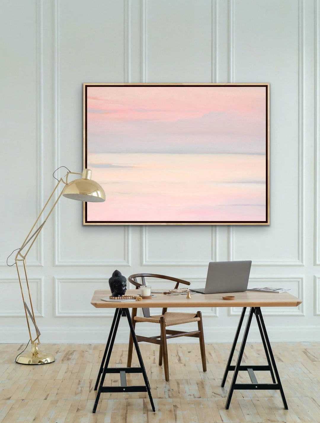 Pink Lit Dawn I Heart Wall Art Australia 