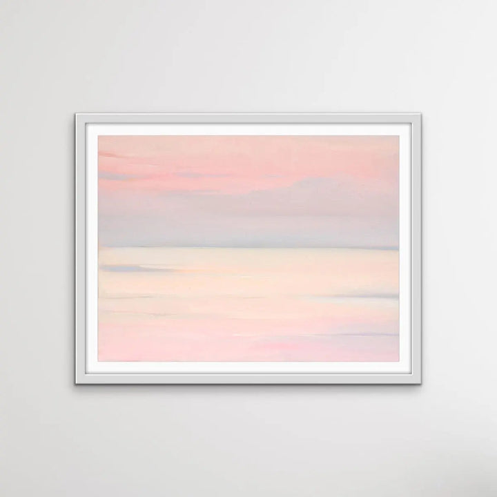 Pink Lit Dawn I Heart Wall Art Australia 