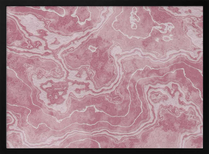 Pink Marble Flow - Stretched Canvas, Poster or Fine Art Print - I Heart Wall Art - Poster Print, Canvas Print or Framed Art Print