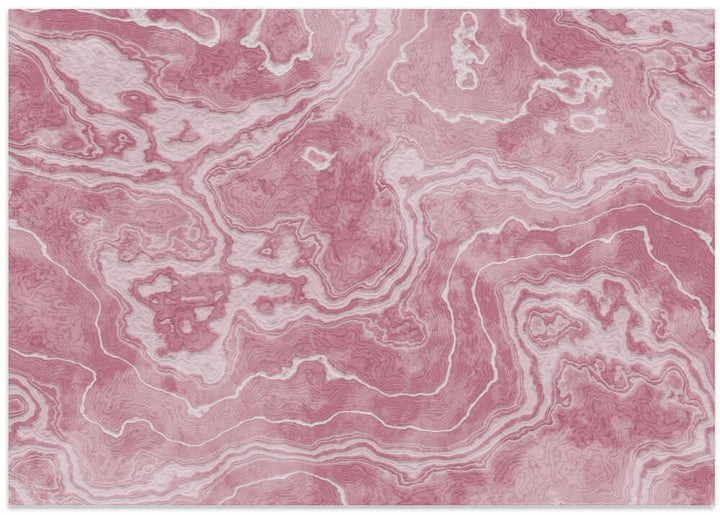 Pink Marble Flow - Stretched Canvas, Poster or Fine Art Print - I Heart Wall Art - Poster Print, Canvas Print or Framed Art Print