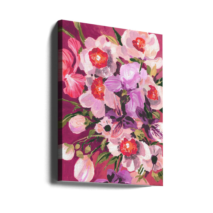 Pink Orchids - Stretched Canvas, Poster or Fine Art Print I Heart Wall Art