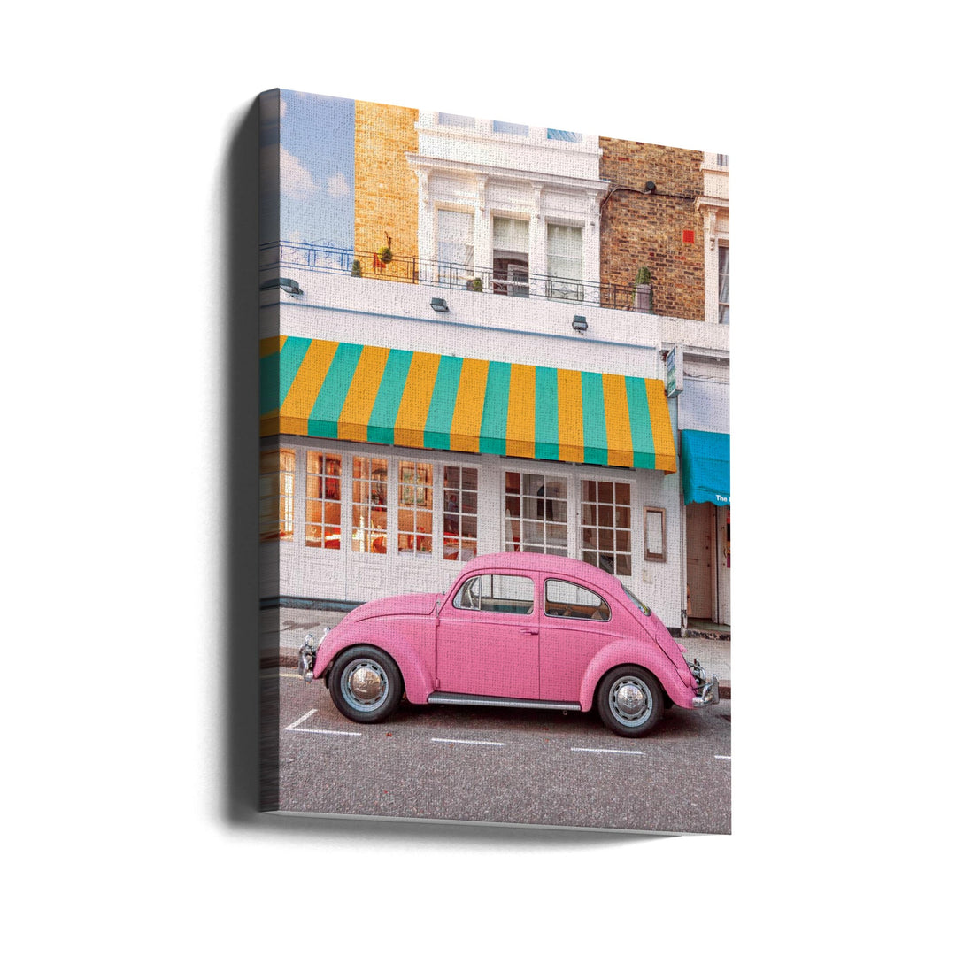 Pink Ride - Stretched Canvas, Poster or Fine Art Print I Heart Wall Art