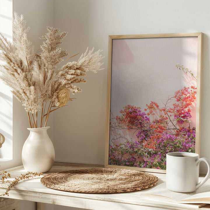 Pink Summer - Stretched Canvas, Poster or Fine Art Print I Heart Wall Art