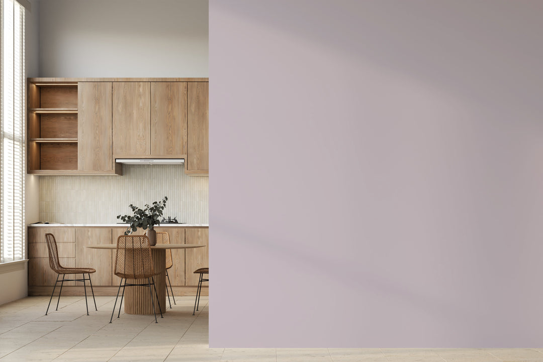 Plain Colour Wallpaper In Lilac - Peel and Stick Soak