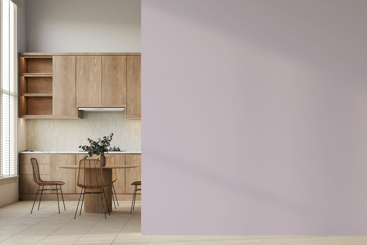Plain Colour Wallpaper In Lilac - Peel and Stick Soak