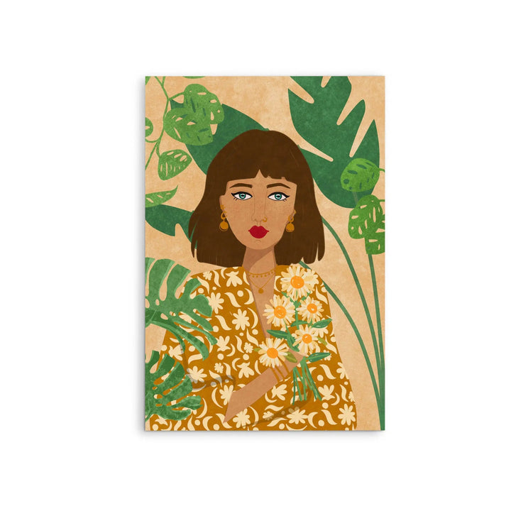Plantlady by Raissa Oltmanns - Stretched Canvas Print or Framed Fine Art Print - Artwork I Heart Wall Art Australia 