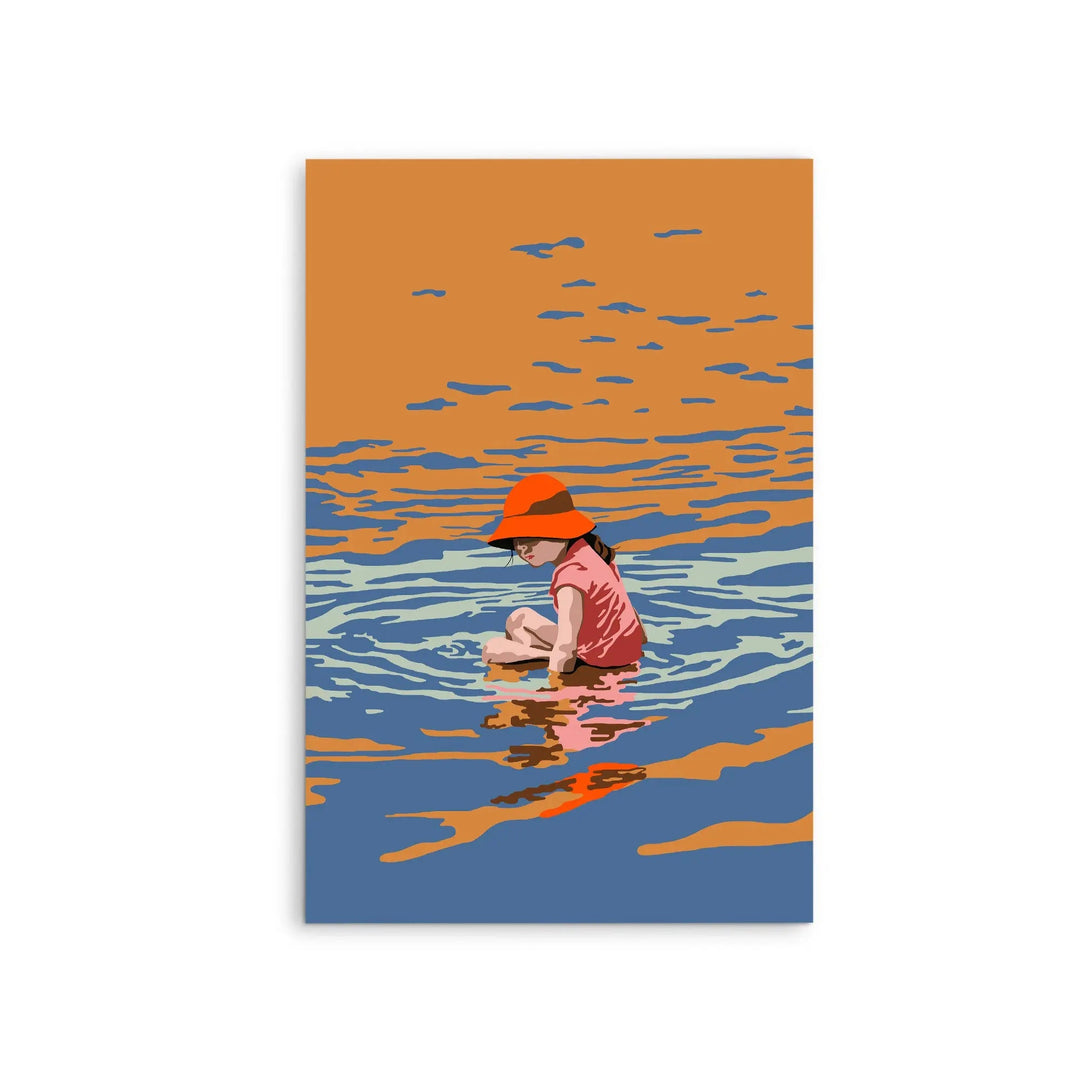 Play By Unratio - Stretched Canvas Print or Framed Fine Art Print - Artwork I Heart Wall Art Australia 