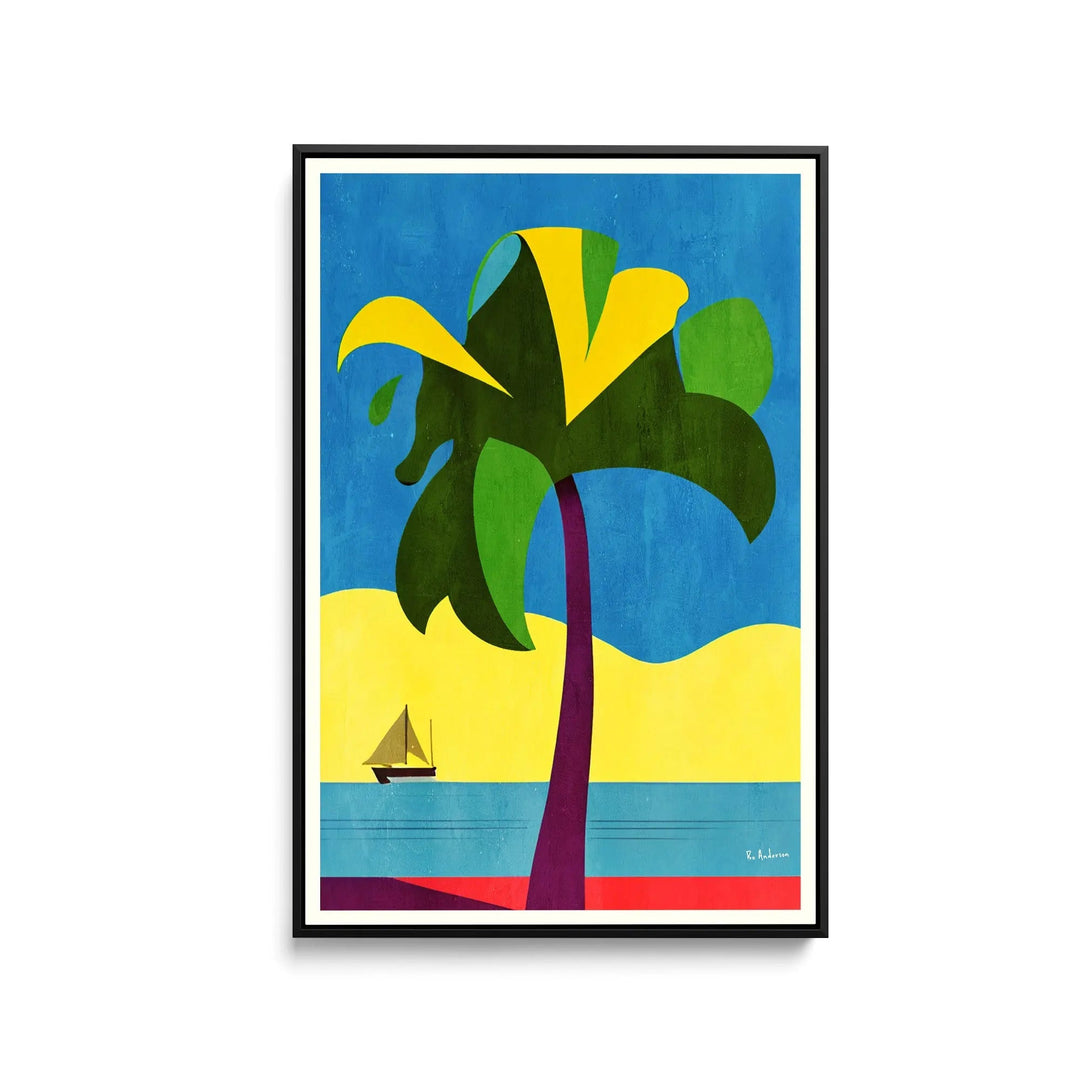 Playa Del Carmen by Bo Anderson - Stretched Canvas Print or Framed Fine Art Print - Artwork I Heart Wall Art Australia 