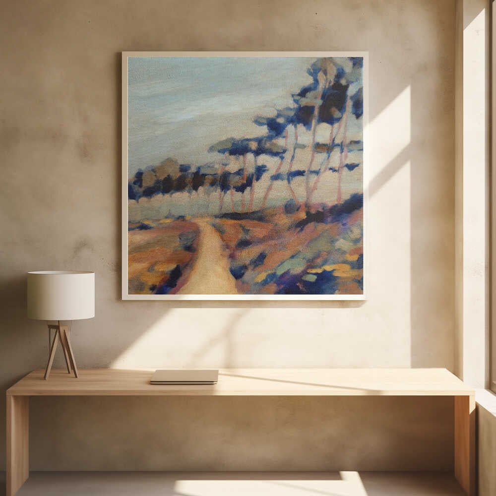Point Lobos - Square Stretched Canvas, Poster or Fine Art Print - I Heart Wall Art - Poster Print, Canvas Print or Framed Art Print