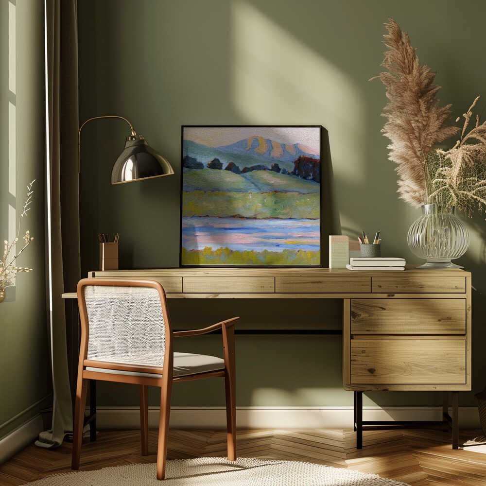 Point Reyes - Square Stretched Canvas, Poster or Fine Art Print - I Heart Wall Art - Poster Print, Canvas Print or Framed Art Print