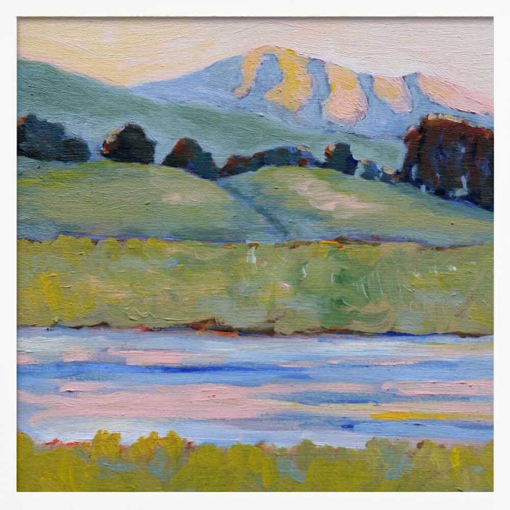 Point Reyes - Square Stretched Canvas, Poster or Fine Art Print - I Heart Wall Art - Poster Print, Canvas Print or Framed Art Print