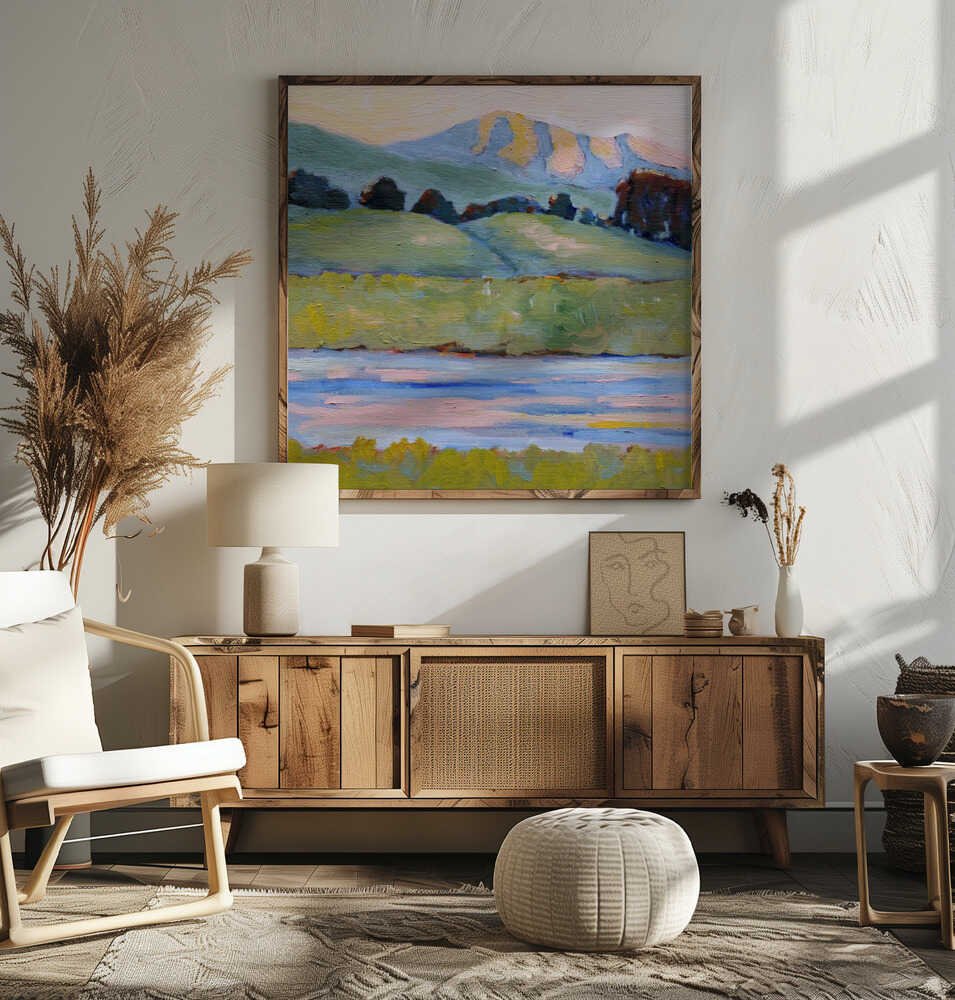 Point Reyes - Square Stretched Canvas, Poster or Fine Art Print - I Heart Wall Art - Poster Print, Canvas Print or Framed Art Print