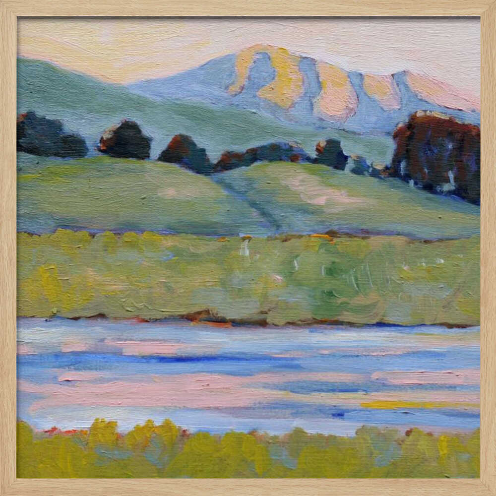 Point Reyes - Square Stretched Canvas, Poster or Fine Art Print - I Heart Wall Art - Poster Print, Canvas Print or Framed Art Print