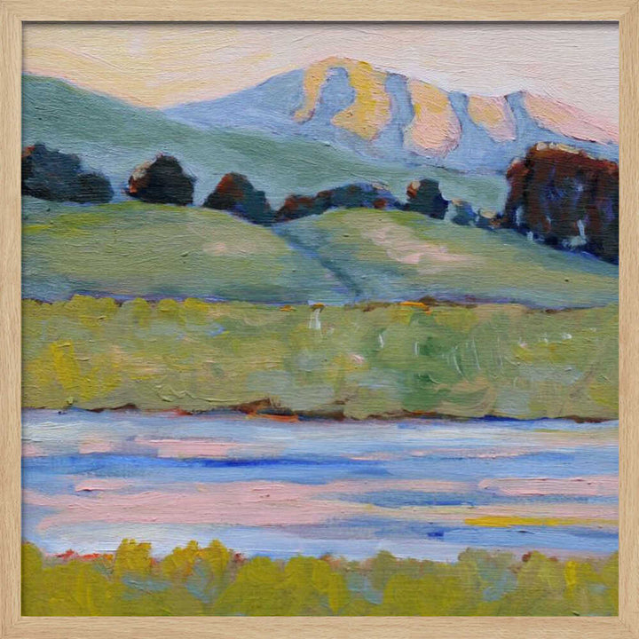 Point Reyes - Square Stretched Canvas, Poster or Fine Art Print - I Heart Wall Art - Poster Print, Canvas Print or Framed Art Print