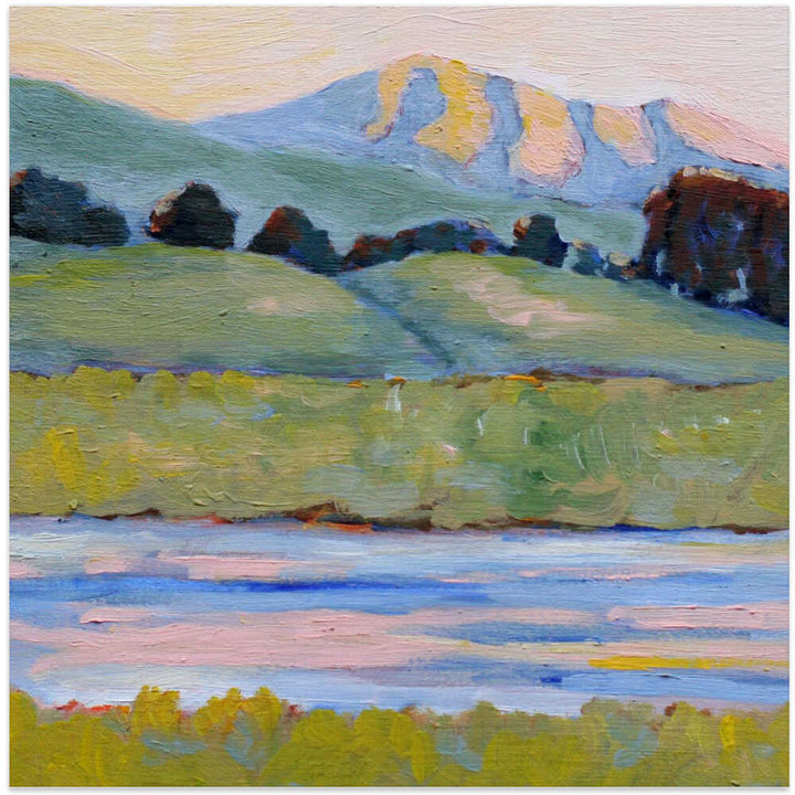 Point Reyes - Square Stretched Canvas, Poster or Fine Art Print - I Heart Wall Art - Poster Print, Canvas Print or Framed Art Print
