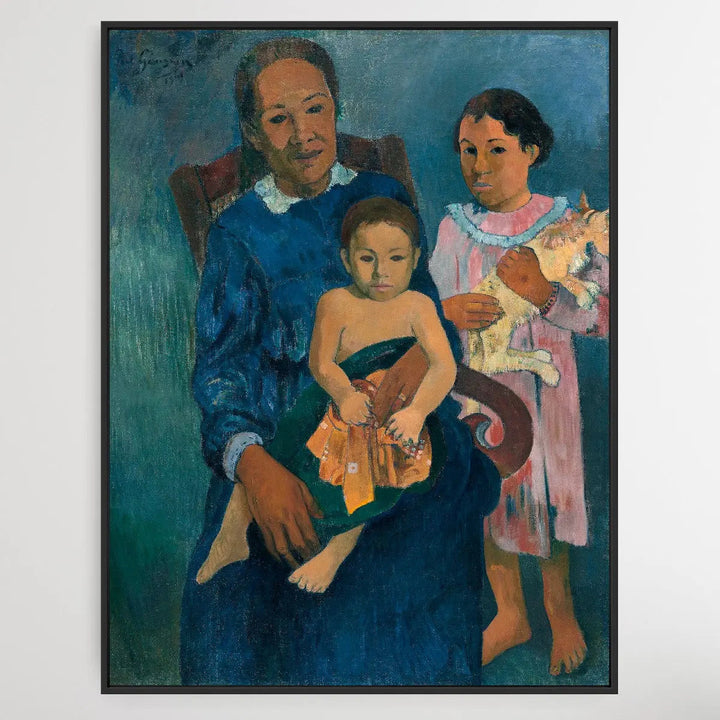 Polynesian Woman with Children (1901) by Paul Gauguin I Heart Wall Art Australia 