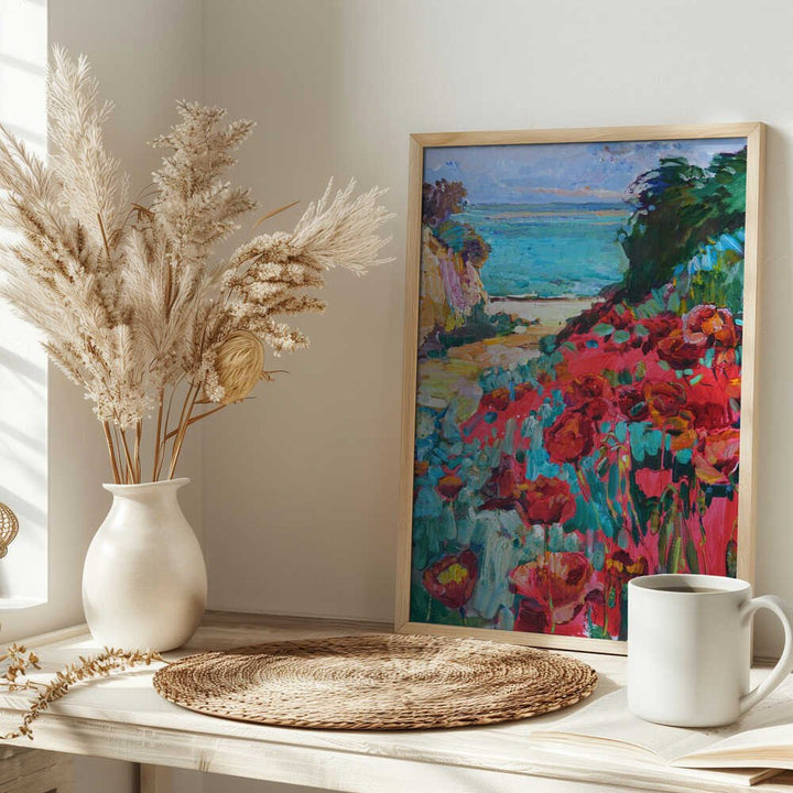 Poppies - Stretched Canvas, Poster or Fine Art Print - I Heart Wall Art - Poster Print, Canvas Print or Framed Art Print