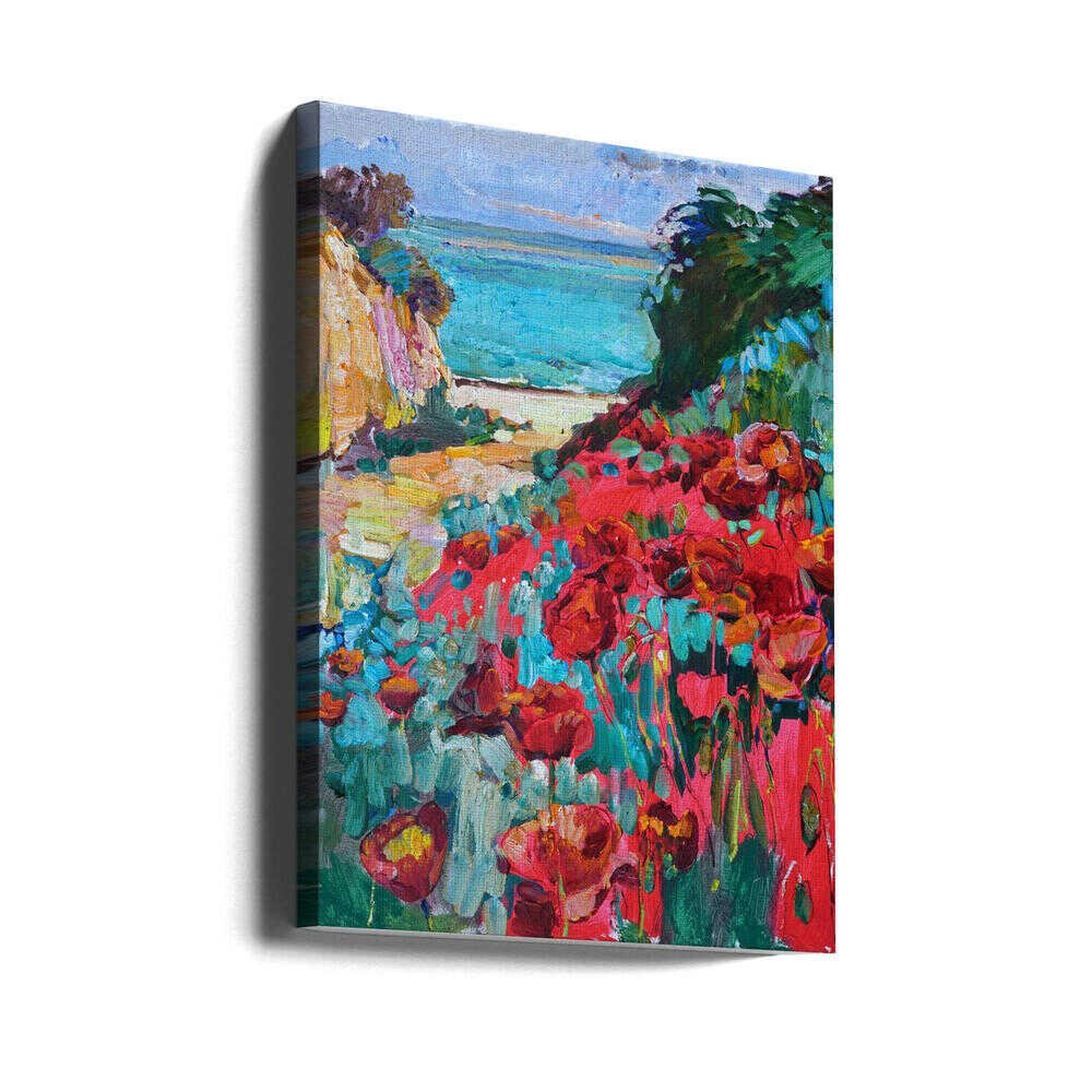 Poppies - Stretched Canvas, Poster or Fine Art Print - I Heart Wall Art - Poster Print, Canvas Print or Framed Art Print