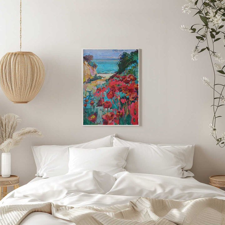 Poppies - Stretched Canvas, Poster or Fine Art Print - I Heart Wall Art - Poster Print, Canvas Print or Framed Art Print