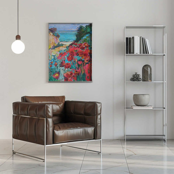 Poppies - Stretched Canvas, Poster or Fine Art Print - I Heart Wall Art - Poster Print, Canvas Print or Framed Art Print