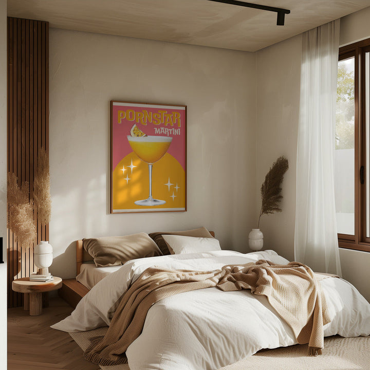 Pornstar Martini - Stretched Canvas, Poster or Fine Art Print I Heart Wall Art