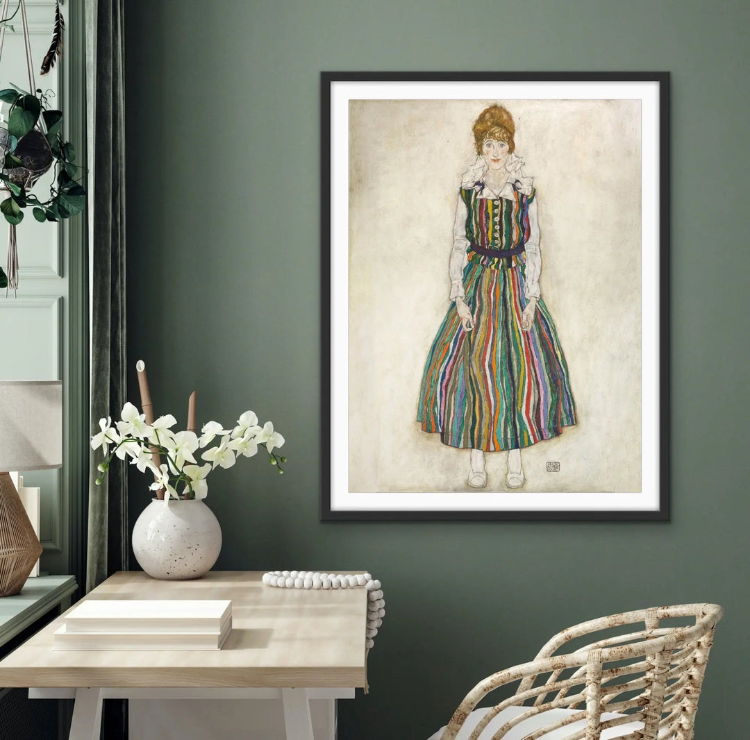 Portrait of Edith (the artist&