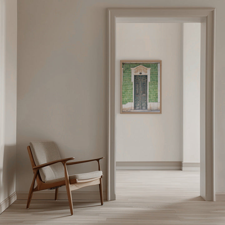 Portugese Entry - Stretched Canvas, Poster or Fine Art Print I Heart Wall Art