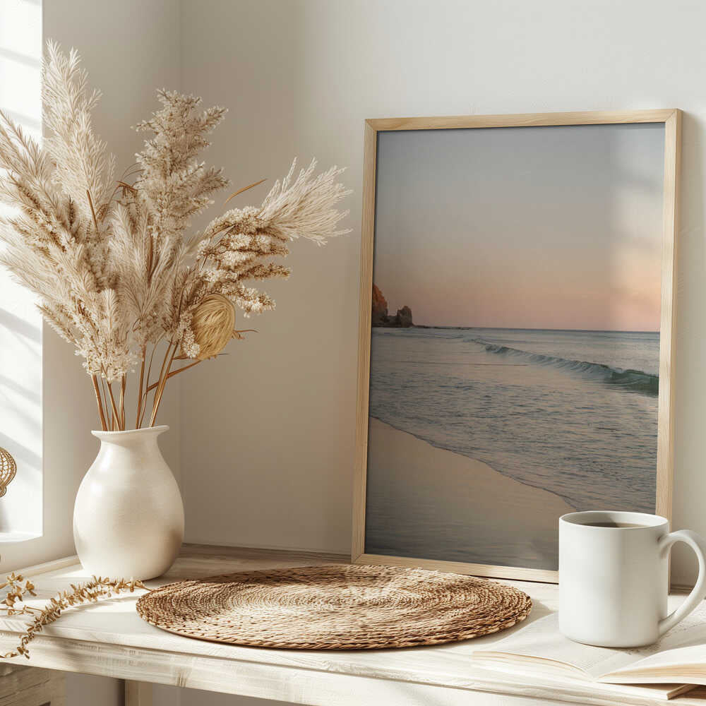 Portugese Sunset - Stretched Canvas, Poster or Fine Art Print - I Heart Wall Art - Poster Print, Canvas Print or Framed Art Print