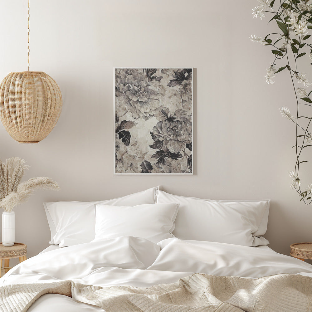 Poster 50x70 Flower01xal - Stretched Canvas, Poster or Fine Art Print I Heart Wall Art