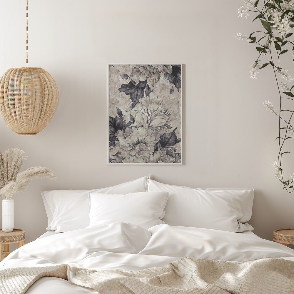 Poster 50x70 Flower01xcl - Stretched Canvas, Poster or Fine Art Print I Heart Wall Art