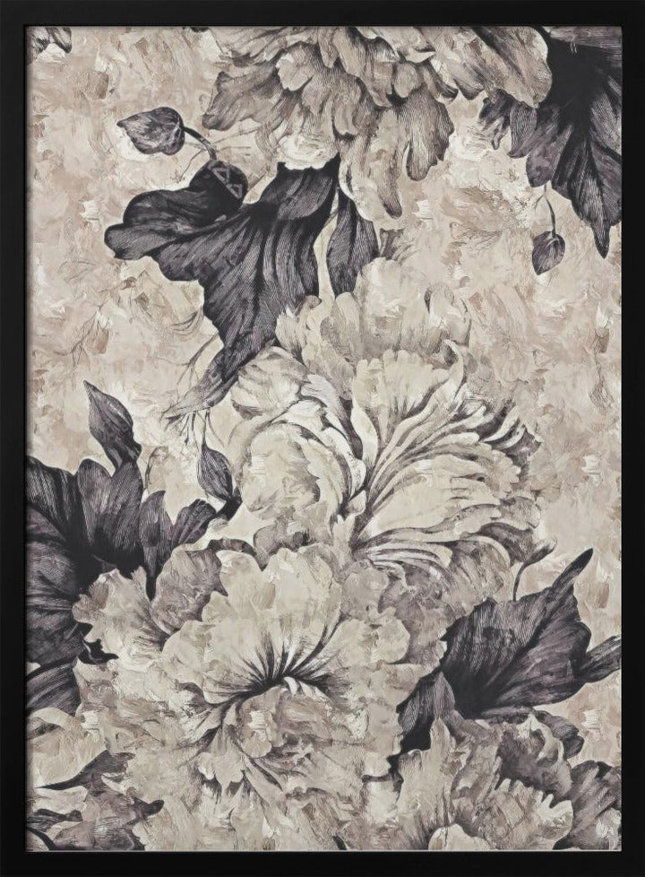 Poster 50x70 Flower01xcl - Stretched Canvas, Poster or Fine Art Print I Heart Wall Art