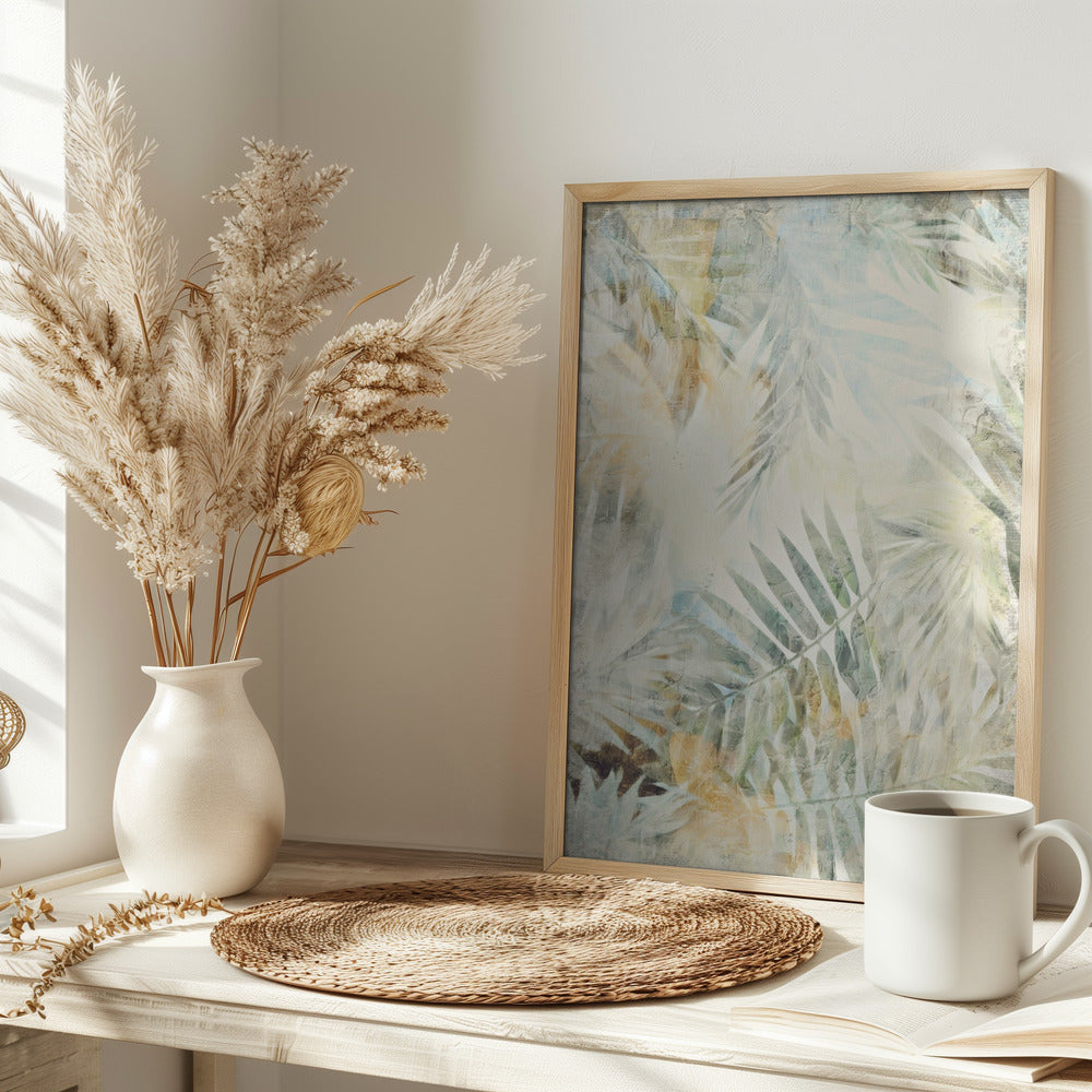 Poster 50x70 Wall05b - Stretched Canvas, Poster or Fine Art Print I Heart Wall Art