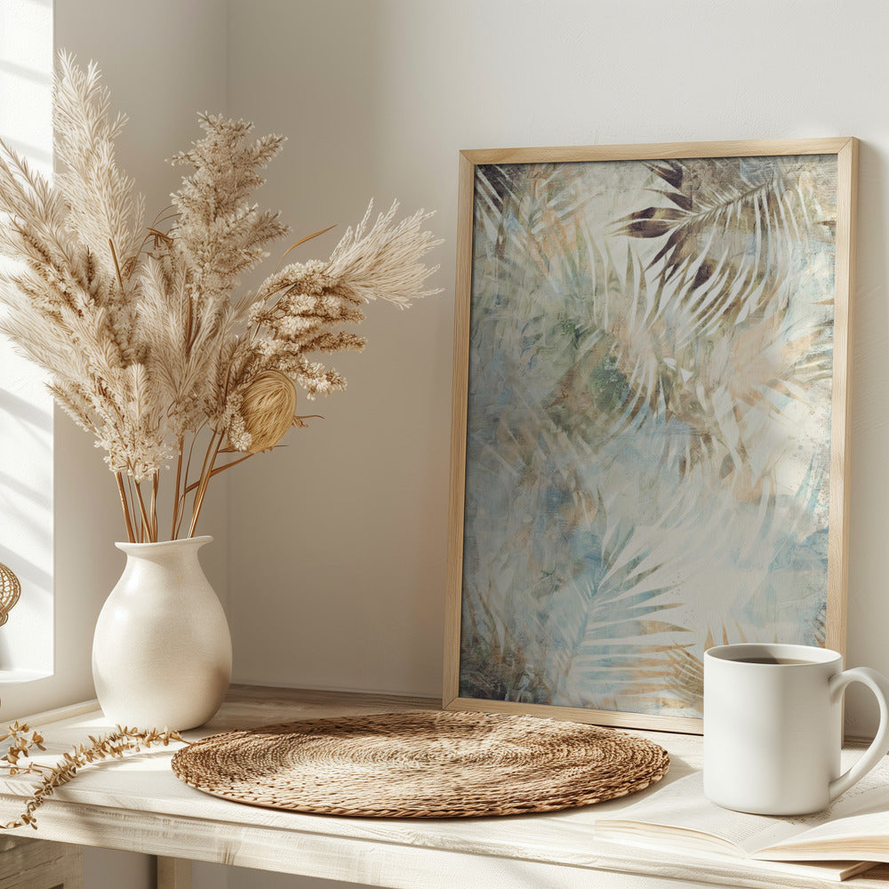 Poster 50x70 Wall05c - Stretched Canvas, Poster or Fine Art Print I Heart Wall Art