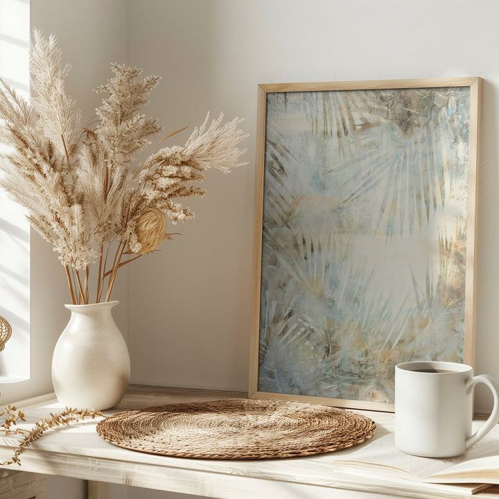 Poster 50x70 Wall05d - Stretched Canvas, Poster or Fine Art Print I Heart Wall Art