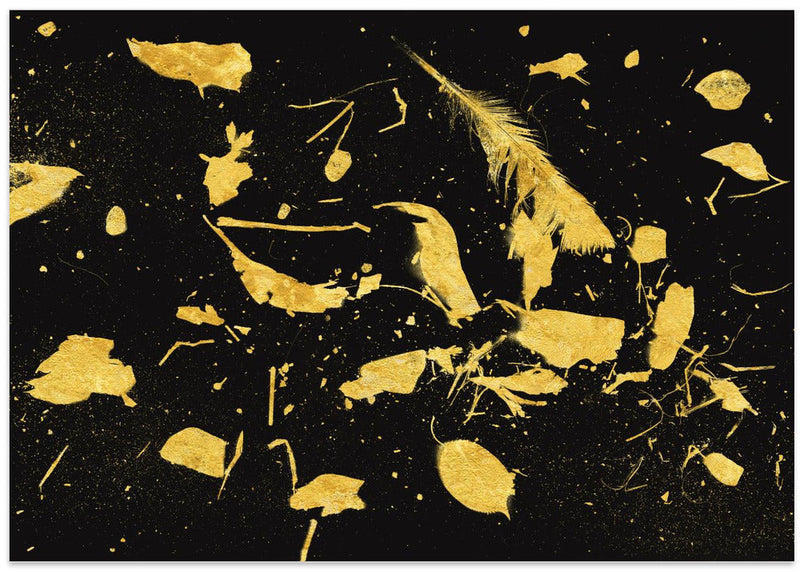 Gold Dust - Stretched Canvas, Poster or Fine Art Print I Heart Wall Art